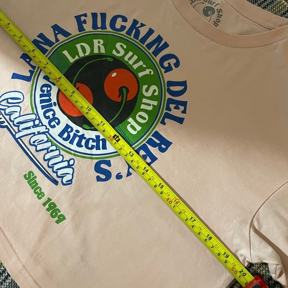 Lana Del Rey Surf Shop Pop Up LDR Village Crop Top Authenthic SUPER RARE MINT+++ - Picture 3 of 9